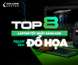 TOP 8 LAPTOP CHUYÊN NGHIỆP NHẤT CHO DÂN ĐỒ HỌA 